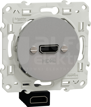 ODACE aluminium Gniazdo HDMI