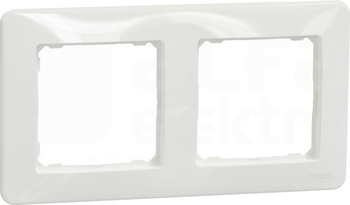 SEDNA DESIGN biały Ramka 2-krotna
