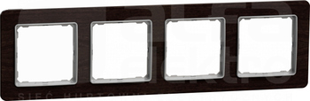 SEDNA ELEMENTS wenge Ramka 4-krotna