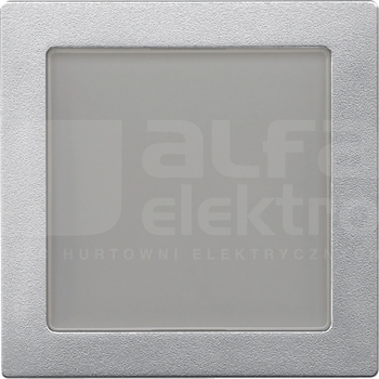 MERTEN SYSTEM M aluminium Płytka centralna sygnalizacji świetlnej LED