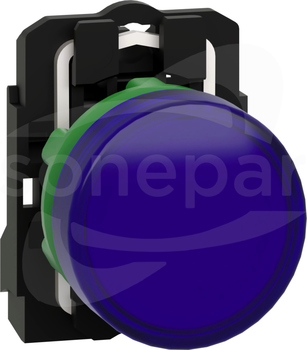 XB5AVM6*230V, NIEBIESKI Wskaźnik świetlny z LED