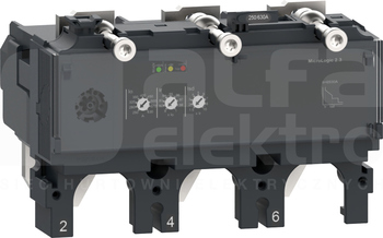 NSX400 AC 3P3D 400A 2.3 Wyzwalacz elektroniczny
