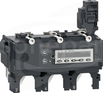 Micrologic 6.3E, 400A, 3P3D, do NSX400 Zabezpieczenie elektroniczne