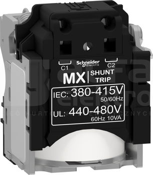 MX 380-415V 50/60Hz SHT WYZWALACZ WZROST.NSX100-630