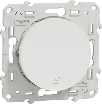 Odace S520246 "Dzwonek" Biały Przycisk