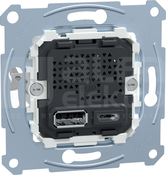 MERTEN USB A+C Gniazdo ładowarki
