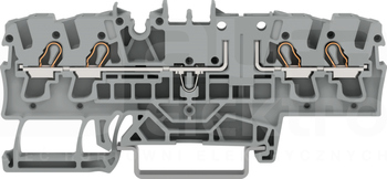 2002-1861 2,5mm2 szary Złączka 4-przewodowa