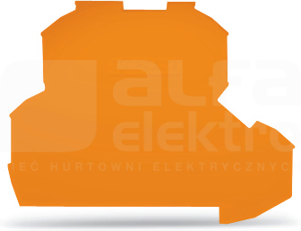 2002-2292 pomarańczowa Ścianka końcowa TopJobS