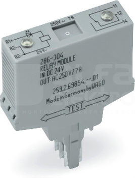 286-508 230VAC/DC PRZEKAŹNIK WTYKANY 1P