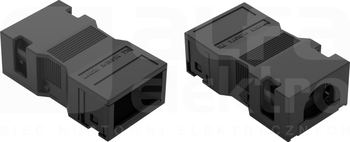 770-502/042-000 czarne OBUDOWA WIELOWTYKU 2-TOR.