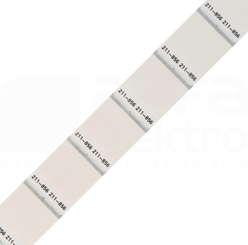 211-856 23x12mm (rol/1000szt) Oznacznik samolaminujący