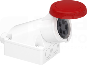 PRATIKA 32A 400V 3P+N+PE IP67 Gniazdo natynkowe