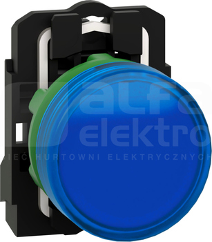 XB5AVG6*230V, NIEBIESKI Wskaźnik świetlny z LED