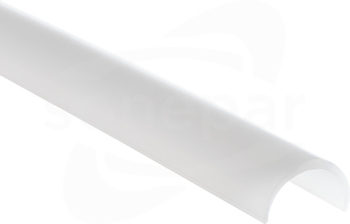 SHADE-O H-W 2m biały (5szt.) Klosz do profili aluminiowych