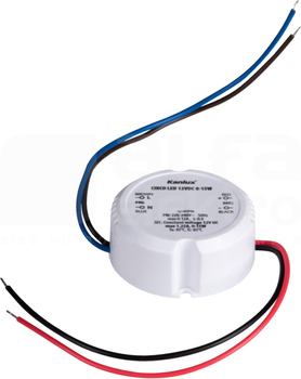 CIRCO LED 0-15W 12VDC Zasilacz LED dopuszkowy