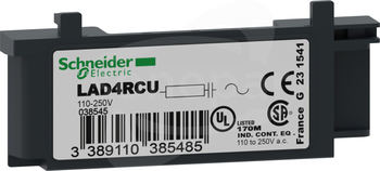 LAD4RCU MODUŁ PRZECIWZAKŁÓC. RC CEWKI 110-240VAC