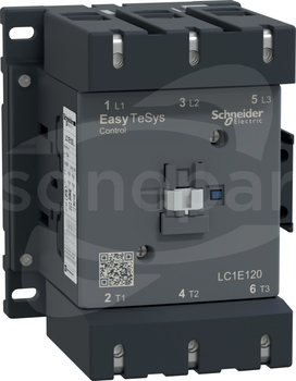 LC1E120M5 120A 55kW 1NO+1NC 220V 50Hz Stycznik 3P
