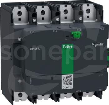 LC1G6304KUEN 630A 4P  100-250V AC/DC Stycznik