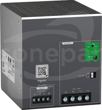 ABLU3A24400 3f 380-500V AC /24V DC 40A - 960W Zasilacz