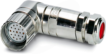 V-RC/TWUM 13/KVD13/LBL 16+3 M23 19P Wtyk żeński kątowy