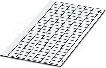 GPE 13x9 WH Płytka szyldów
