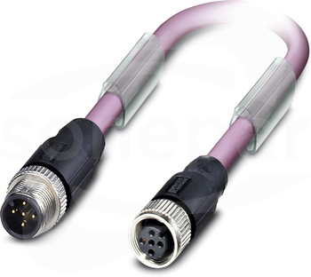 SAC-5P-M12MS/ 0,3-920/M12FS Kabel systemowy magistrali