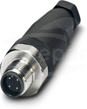 SACC-M12MS-4CON-PG7-VA M12 4P Wtyk męski prosty