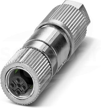 SACC-FSB-2QO SH PB SCO M12 2P Wtyk żeński prosty