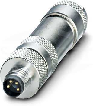 SACC-M8MS-4CON-M-0,34-SH M8 4P Wtyk męski prosty
