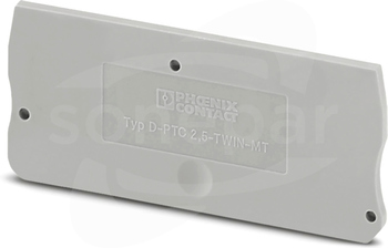 D-PTC 2,5-TWIN-MT Pokrywa zamykająca