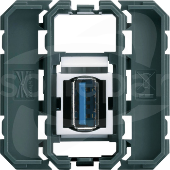 USB 3.0 2M/1M Gniazdo USB 3.0 z fabrycznym przewodem