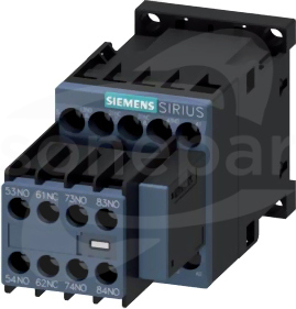  5 NO + 3 NC AC 230 V 50/60 Hz S00 2NO + 2NC Stycznik pomocniczy