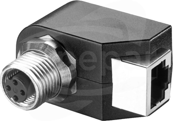 IE M12 PANEL FEEDTHROUGH (5szt) Wtyk przemysłowy