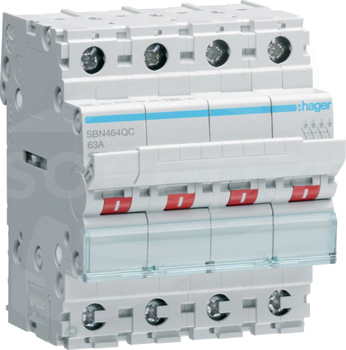 SBN464QC 63A 4P 400VAC Rozłacznik modułowy