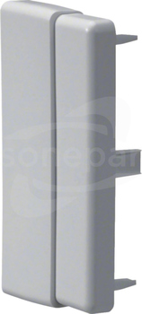 LFF6011067035 tehalit jasnoszary LFF Końcówka 40/60x110mm