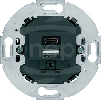 USB A+C 3.0A 230 V Mechanizm gniazda