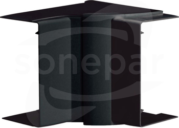 LFF6011049011 60x110mm czarny kąt wewnętrzny