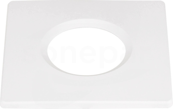 Pokrywa UNIWERSAL DOWNLIGHT kwadrat IP65 biały Akcesoria do downlight