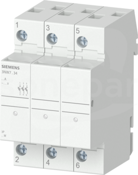 SENTRON 8x32 3P 20A Podstawa bezpiecznikowa z sygnaliz.