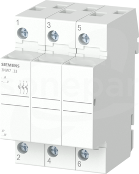 SENTRON 8x32 3P 20A Podstawa bezpiecznikowa