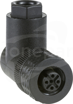 XZCC12FCP40B M12 4P Wtyk żeński kątowy