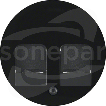 R.1/R.3 antracyt Element centr.2x z zasuw/polem opis.