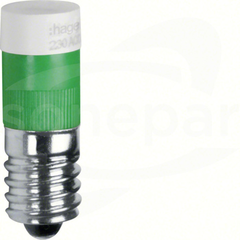 167803 zielony Dioda LED E10