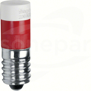 167801 czerwony Dioda LED E10