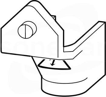 H-P5-125/160 Osłona zabezpieczenie łącznik krzyw.