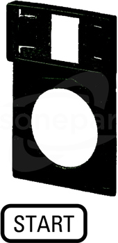 Q25TS-111 Ramka tabliczki opisowej