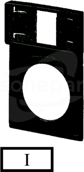 Q25TS-11 Ramka tabliczki opisowej