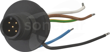M12A5 WTYK M12x1 5PIN/A Łącznik krańcowy-akcesoria