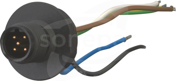 M12B5 WTYK M12x1 5PIN/B Łącznik krańcowy-akcesoria