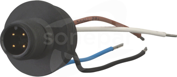 M12A WTYK M12x1 4PIN/A Łącznik krańcowy-akcesoria